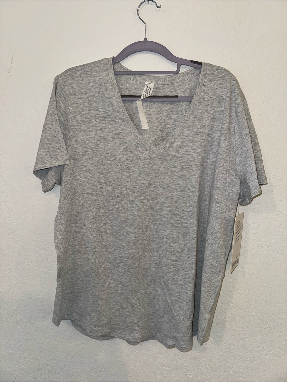 lululemon Women’s Love V-Neck Size 12 Grey